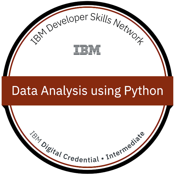 IBM SkillsBuild Data Analysis Using Python